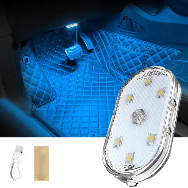Car Multi-Function Touch USB Lamp